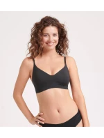 Dámska podprsenka ZERO z mikrovlákna 2.0 Bralette - BLACK - čierna 0004 - SLOGGI