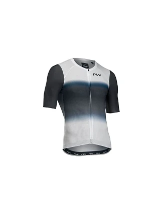 Cyklistické tričko NORTHWAVE Blade Air Jersey S/s, bielo-čierne Cyklistické tričko NORTHWAVE Blade Air Jersey S/s, bielo-čierne