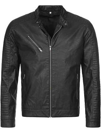 Stedman Biker Jacket Men Pánska motorkárska bunda 05.5250 black opal