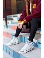 Wysokie Ocieplane Trampki Big Star GG274027 Białe