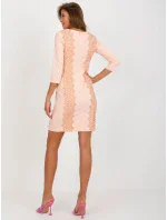 LK SK 506583 šaty.21P broskyňa