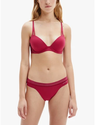 Dámske nohavičky QF6308E - XJU - červená- Calvin Klein Dámske nohavičky QF6308E - XJU - červená- Calvin Klein