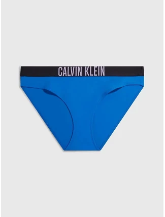 Dámsky spodný diel bikín KW0KW01983 C4X modrá - čierna - Calvin Klein Dámsky spodný diel bikín KW0KW01983 C4X modrá - čierna - Calvin Klein