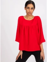 Dámska blúzka CHA BZ 1701.29P Červená - FPrice Dámska blúzka CHA BZ 1701.29P Červená - FPrice