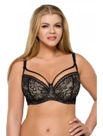 Dámska podprsenka 1396 Crystal black plus - AVA