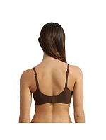 Dámska bezšvová podprsenka DIM INVISIBLE MICRO BRALETTE – DIM – hnedá