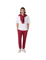 Spodnie męskie Champion Rib Cuff Pants czerwone 220299 RS508 Spodnie męskie Champion Rib Cuff Pants czerwone 220299 RS508