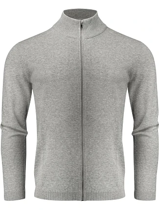 James Harvest Ashland Cardigan Pánsky sveter 62.2514 šedá melírovaná James Harvest Ashland Cardigan Pánsky sveter 62.2514 šedá melírovaná