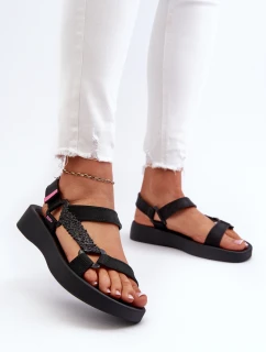 Pachnące Sandały Na Rzep ZAXY LL285062 Czarne
