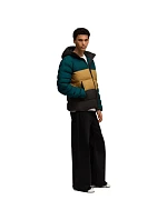 Puma Pánska mono bunda s kapucňou green-brown-black 688367 75 muži