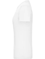 Daiber 8039 Dámske bio tričko s jemným rebrovaním 02.8039 biele