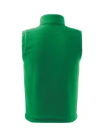Next fleecová vesta unisex stredne zelená