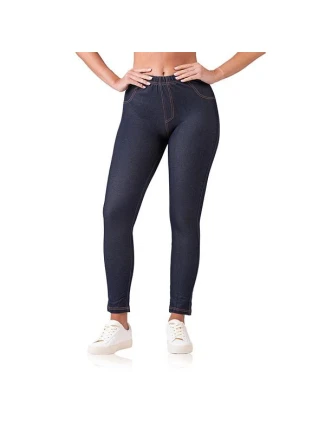 Dámske nohavice RELAX & GO JEANS TREGGINGS - BELLINDA - tmavomodré Dámske nohavice RELAX & GO JEANS TREGGINGS - BELLINDA - tmavomodré