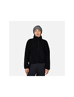 Dámska mikina ROSSIGNOL W ALLTRACK SNAP SHERPA JKT, čierna