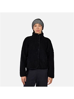 Dámska mikina ROSSIGNOL W ALLTRACK SNAP SHERPA JKT, čierna