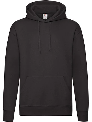 Fruit of the Loom Premium Hooded Sweat – Pánska mikina s kapucňou 16.2152 čierna Fruit of the Loom Premium Hooded Sweat – Pánska mikina s kapucňou 16.2152 čierna
