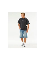 Pánske tričko RIP CURL Inner Visions Panel Tee, čierne Pánske tričko RIP CURL Inner Visions Panel Tee, čierne