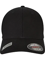 Flexfit 6277WR 6-panelová čiapka s kšiltom „Waterrepellent“ 55.77WR čierna