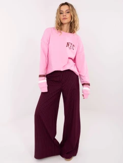 Mikina MJ BL H2496.27 svetlo ružová