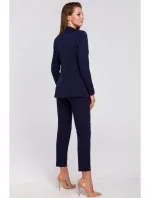 K036 Blejzer s jednou zadnou časťou - tmavomodrý K036 Blejzer s jednou zadnou časťou - tmavomodrý