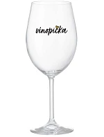 VINOPIČKA - číry pohár na víno 350 ml VINOPIČKA - číry pohár na víno 350 ml