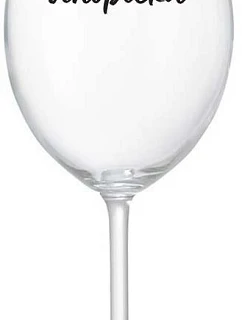 VINOPIČKA - číry pohár na víno 350 ml