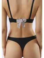 Dvojradová mašľa na zapínanie podprsenky BA-19 - Julimex