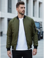 Pánska bunda bomber zelená FashionStreet TX4425