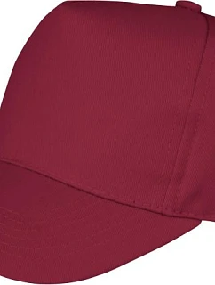 Result Headwear RC 084X 5-panelová čiapka 28.084X burgundská