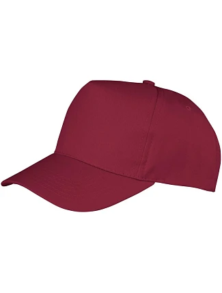 Result Headwear RC 084X 5-panelová čiapka 28.084X burgundská Result Headwear RC 084X 5-panelová čiapka 28.084X burgundská