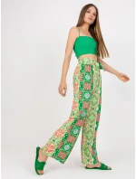 DHJ SP 13587 nohavice.66P zelená