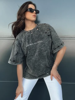 Dámske tričko KHUMBOS graphite FashionStreet RY2631