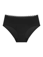 Dámske nohavičky Feel Of Cotton Midi - BLACK - black 0004 - TRIUMPH