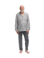 Rozopínanie pánske pyžamo Martel Antoni 403 dl / r 3XL-4XL
