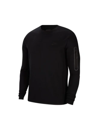 Pánske tričko Nike NSW Tech Fleece Crew M CU4505-010 Pánske tričko Nike NSW Tech Fleece Crew M CU4505-010