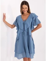 Šaty MI SK 102128.61 tmavomodré