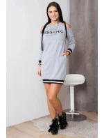 Dámske šaty 62182 Grey - Kesi