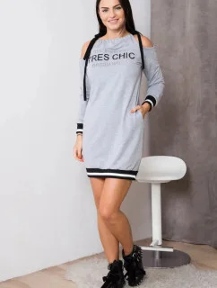 Dámske šaty 62182 Grey - Kesi