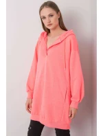 Dámska mikina Model EM-BL-ES-21-528.12X Fluo Pink - Ex Moda