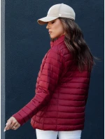 Dámska prešívaná bunda CRIMSON bordová FashionStreet TY4352