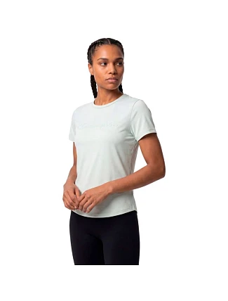 Koszulka damska Champion SS Tee jasnozielona 119020 BS232