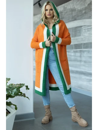 Sveter na zapínanie model 171312 PeeKaBoo