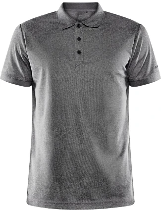 Craft Corporate CORE Unify Polo Shirt M Pánske športové polo 81.9138 tmavošedá melírovaná