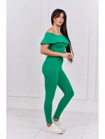 Sada s volánikom zelená