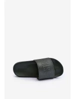 Lekkie Piankowe Klapki Męskie Big Star MM174324 Ciemnozielone