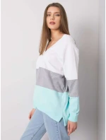 Mikina RV BL 5972.07 biela šedá