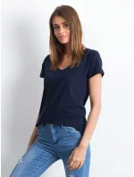 Tričko RV TS 4837.24P tmavo modrá