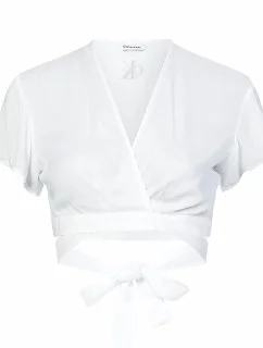 Top s jednou kravatou KW0KW01775-YCD - Calvin Klein