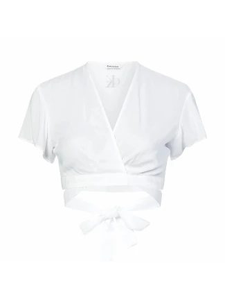 Top s jednou kravatou KW0KW01775-YCD - Calvin Klein