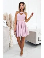 Dámske večerné šaty 234-20 162500 staro-ružová - Bicotone